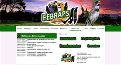 Desktop Screenshot of febraps.org.br